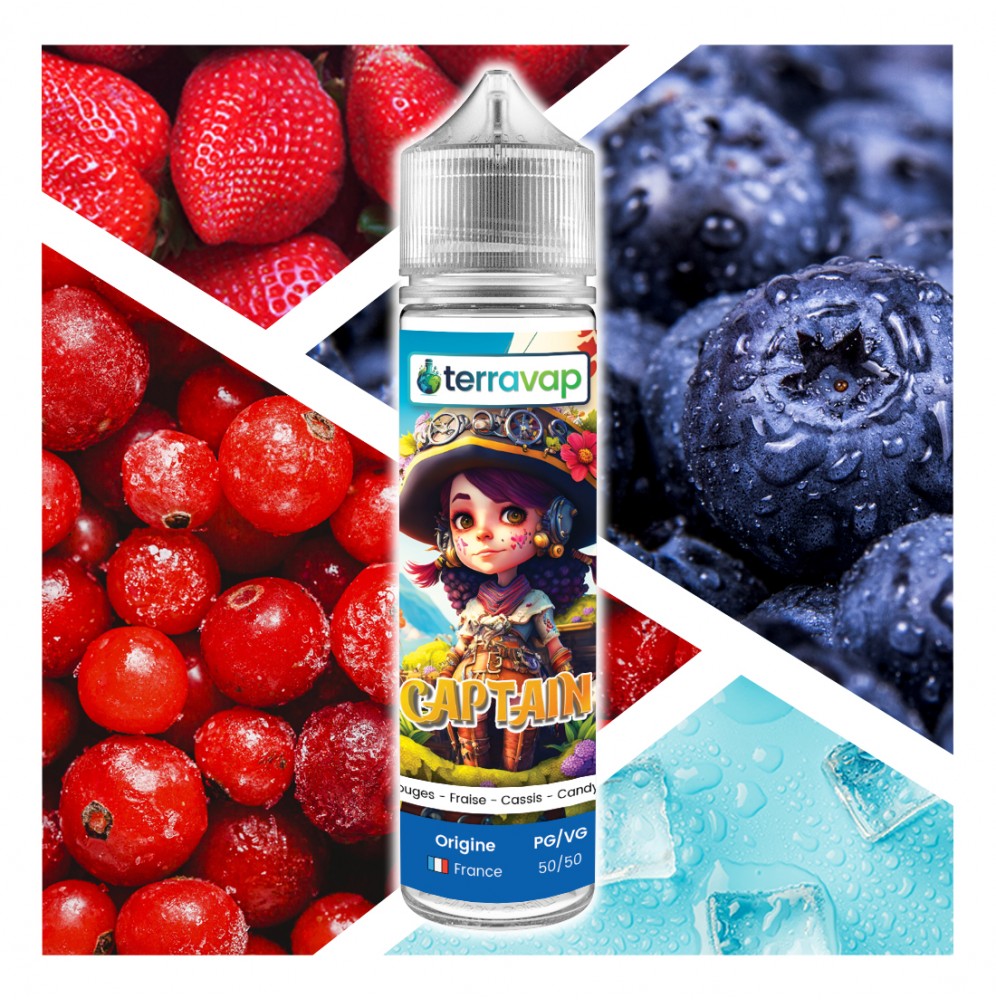 E-liquide captain 50ml