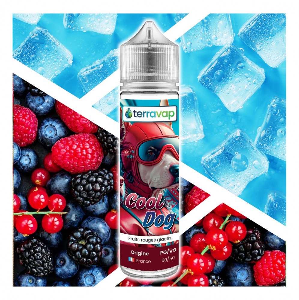 E-liquide cool dog 50ml