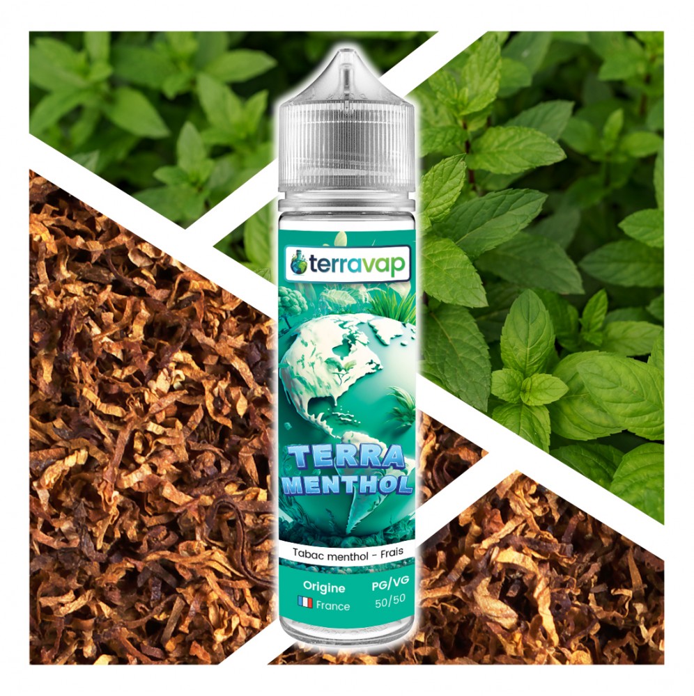 E-liquide terra menthol 50ml