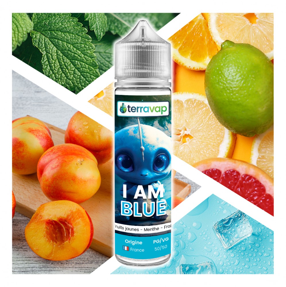 E-liquide i am blue 50ml